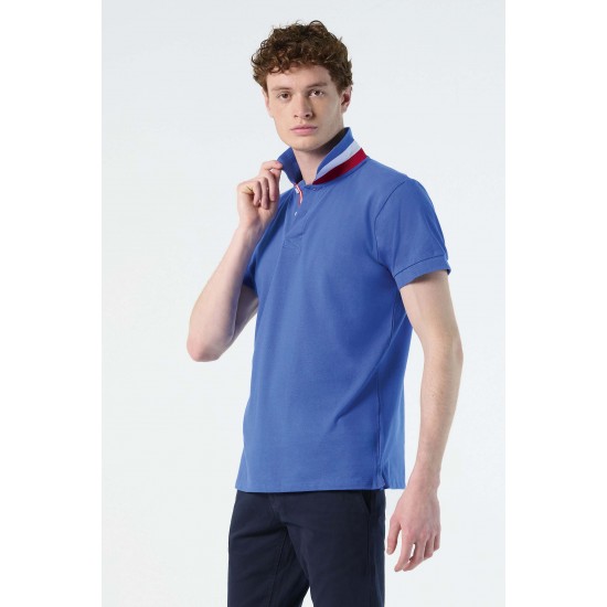 Футболка поло SOL'S Patriot яскраво-синій/білий/червоний - 00576241S