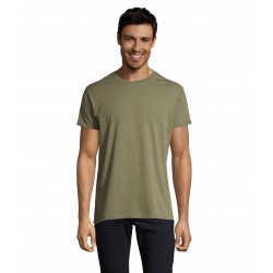 Футболка SOL'S Imperial Fit хакі меланж - 00580288XXL