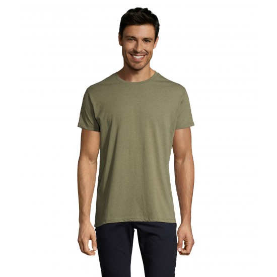 Футболка SOL'S Imperial Fit хакі меланж - 00580288M