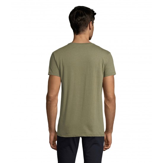Футболка SOL'S Imperial Fit хакі меланж - 00580288M