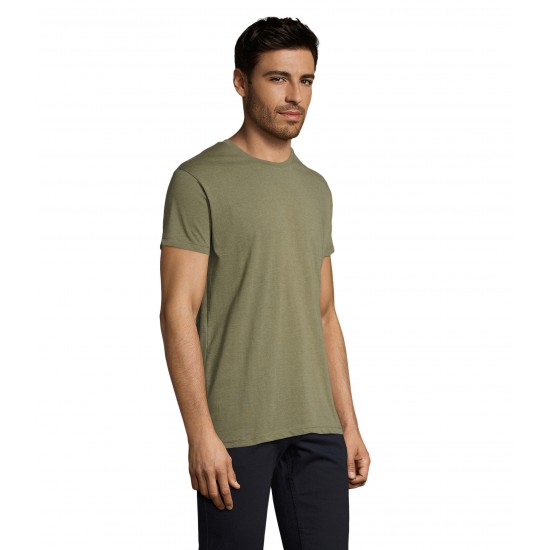 Футболка SOL'S Imperial Fit хакі меланж - 00580288M