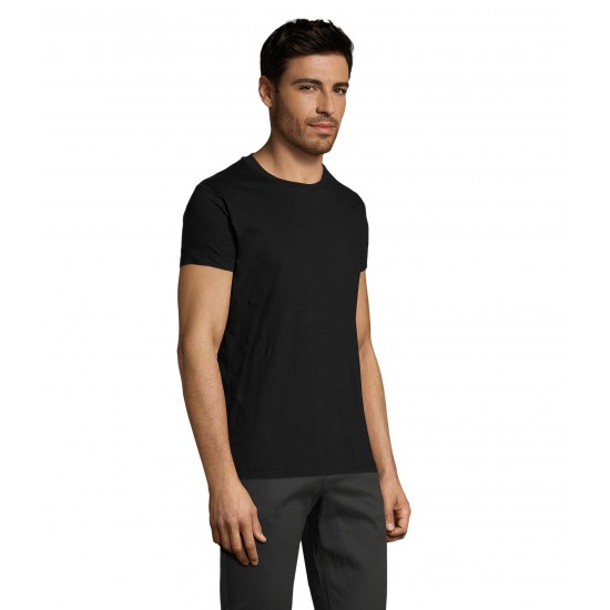 Футболка SOL'S Imperial Fit насичений чорний - 00580309S