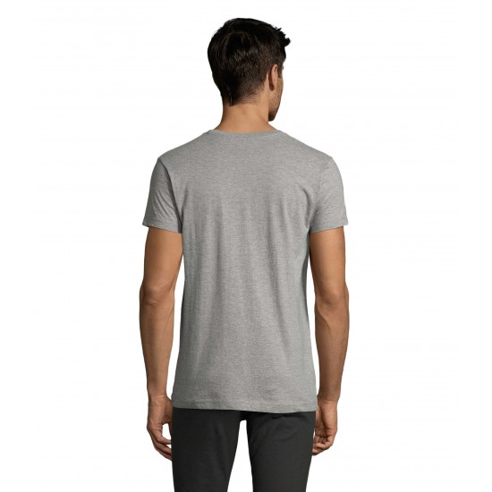Футболка SOL'S Imperial Fit сірий меланж - 00580350M