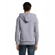 Худі на блискавці SOL'S Sherpa сірий меланж - 00584360M