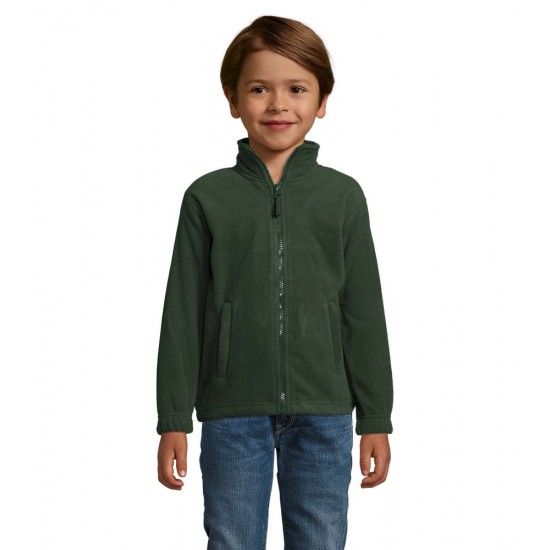 Куртка флісова дитяча SOL'S North kids лісова зелень - 0058926310A