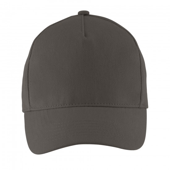 Кепка SOL'S Long Beach сірий карбон - 00594374TUN