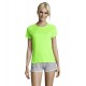 Футболка спортивна жіноча SOL'S Sporty неоново-зелений - 01159286S