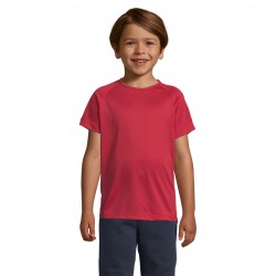 Футболка спортивна дитяча SOL'S Sporty червоний - 0116614510A