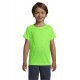 Футболка спортивна дитяча SOL'S Sporty неоново-зелений - 0116628608A