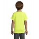 Футболка спортивна дитяча SOL'S Sporty неоново-жовтий - 0116630608A