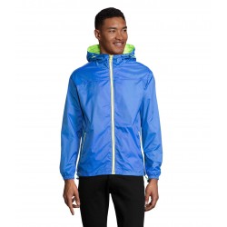 Вітровка SOL'S Skate синій/неоново-жовтий - 011718893XL