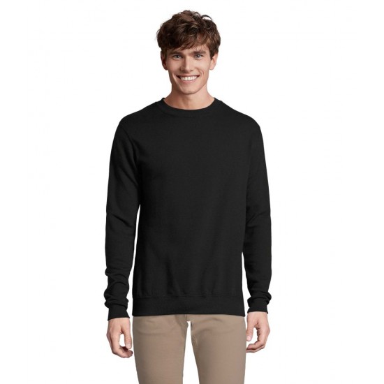 Світшот SOL'S Supreme чорний - 01178312XL