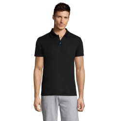 Футболка поло чоловіча SOL'S Performer чорний - 01180312M