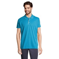 Футболка поло чоловіча SOL'S Performer морський - 01180321M