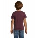 Футболка дитяча SOL'S Regent Fit темно-бордовий меланж - 0118314806A Футболка дитяча SOL'S Regent Fit темно-бордовий меланж - 0118314806A