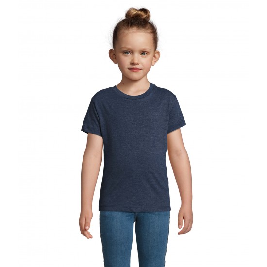 Футболка дитяча SOL'S Regent Fit джинсовий меланж - 0118322208A
