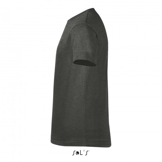 Футболка дитяча SOL'S Regent Fit вугільний меланж - 0118334806A