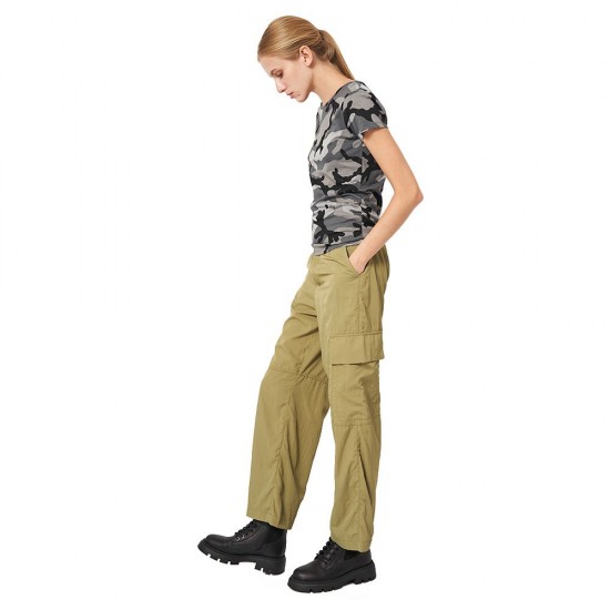 Футболка жіноча SOL'S Camo камуфляж сірий - 01187521S