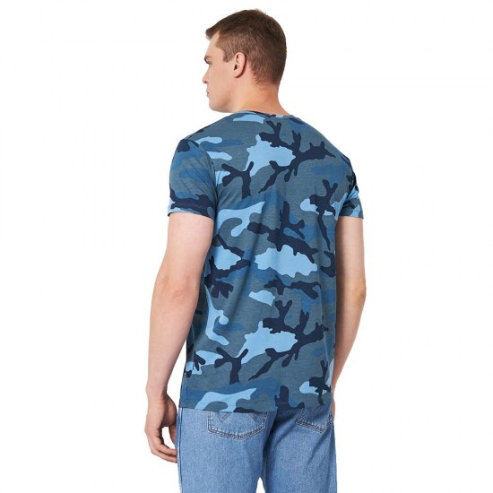 Футболка чоловіча SOL'S Camo камуфляж синій - 01188536S Футболка чоловіча SOL'S Camo камуфляж синій - 01188536S
