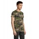 Футболка чоловіча SOL'S Camo камуфляж зелений - 01188986S