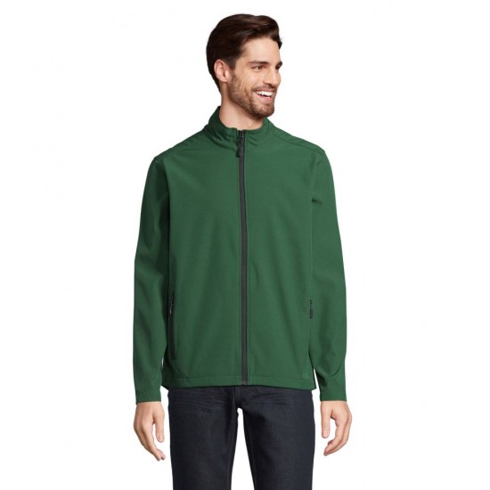 Куртка софтшел чоловіча SOL'S Race темно-зелений - 01195264L