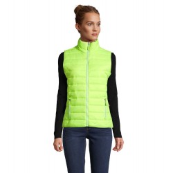 Жилет жіночий SOL'S Wave неоново-лаймовий - 01437282S Жилет жіночий SOL'S Wave неоново-лаймовий - 01437282S