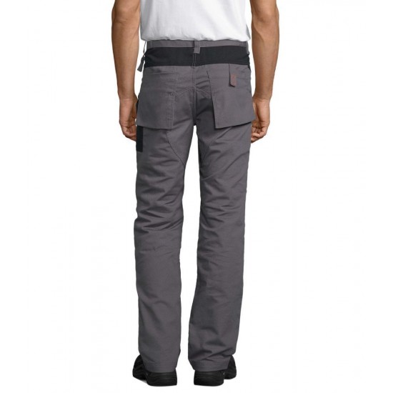 Штани робочі SOL'S Metal Pro темно-сірий/чорний - 01560797050 Штани робочі SOL'S Metal Pro темно-сірий/чорний - 01560797050