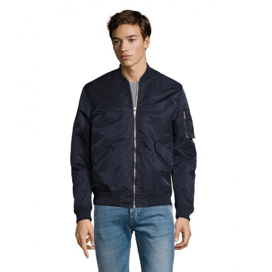 Куртка-бомбер SOL'S Rebel кобальт - 01616319XXL