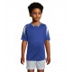 Футболка спортивна дитяча SOL'S Maracana kids 2 SSL синій/білий - 0163991310A