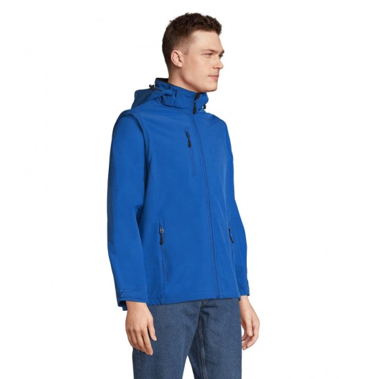Куртка софтшел SOL'S Transformer яскраво-синій - 01647241L