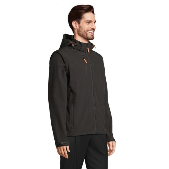 Куртка софтшел SOL'S Transformer чорний - 01647312XS