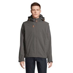 Куртка софтшел SOL'S Transformer вугільно-сірий - 016473704XL