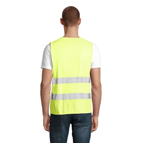 Жилет робочий SOL'S Secure Pro неоново-жовтий - 016913062 Жилет робочий SOL'S Secure Pro неоново-жовтий - 016913062