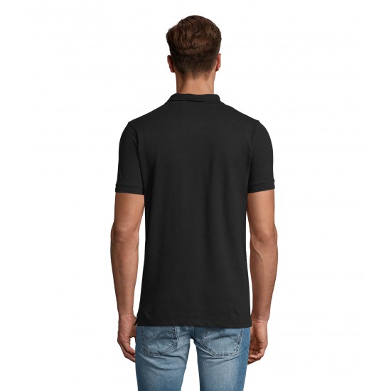 Футболка поло чоловіча SOL'S Phoenix чорний - 01708312XXL