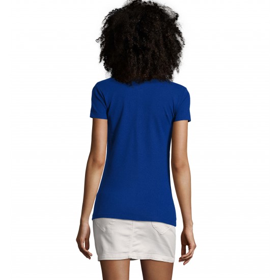 Футболка поло жіноча SOL'S Phoenix ультрамарин - 01709238L