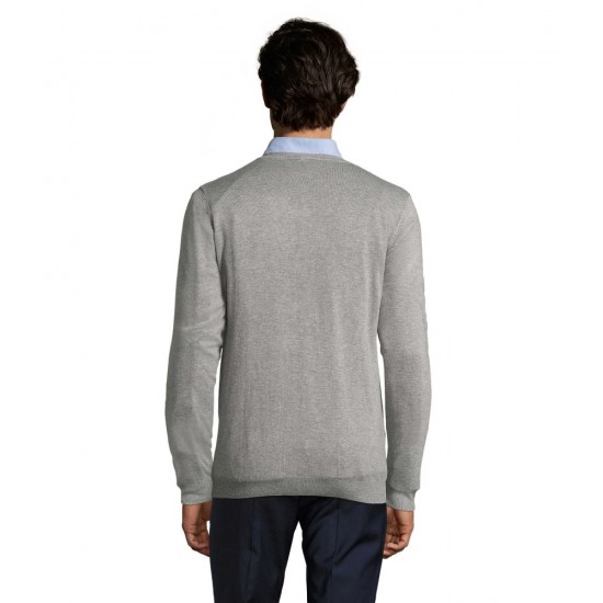 Пуловер чоловічий SOL'S Glory сірий меланж - 01710350L