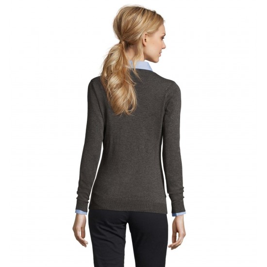 Пуловер жіночий SOL'S Glory вугільний меланж - 01711348XXL Пуловер жіночий SOL'S Glory вугільний меланж - 01711348XXL