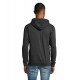 Худі на блискавці SOL'S Stone вугільний меланж - 01714348XS