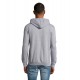 Худі на блискавці SOL'S Stone сірий меланж - 01714360XS