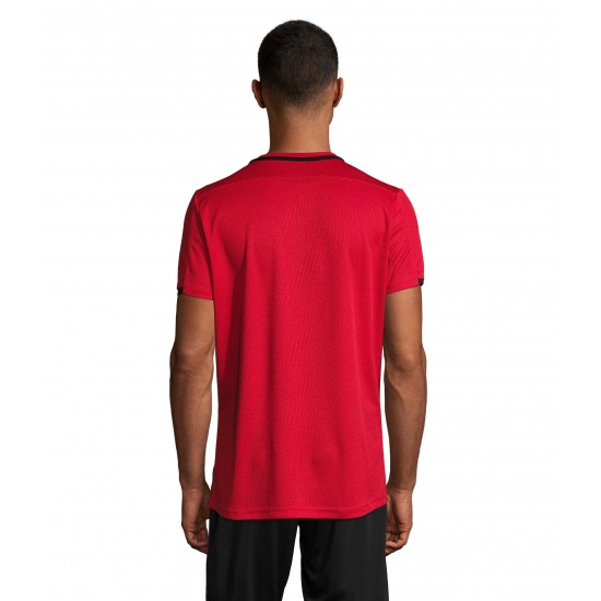 Футболка спортивна SOL'S Classico червоний/чорний - 01717937L Футболка спортивна SOL'S Classico червоний/чорний - 01717937L
