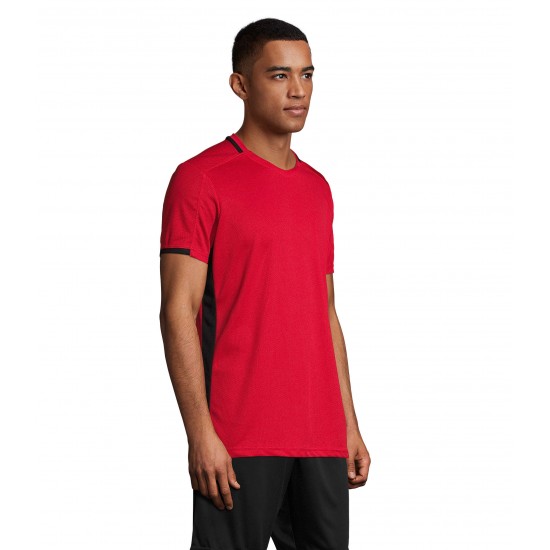 Футболка спортивна SOL'S Classico червоний/чорний - 01717937L Футболка спортивна SOL'S Classico червоний/чорний - 01717937L