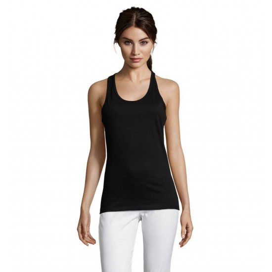 Майка жіноча SOL'S Justin насичений чорний - 01826309XL Майка жіноча SOL'S Justin насичений чорний - 01826309XL