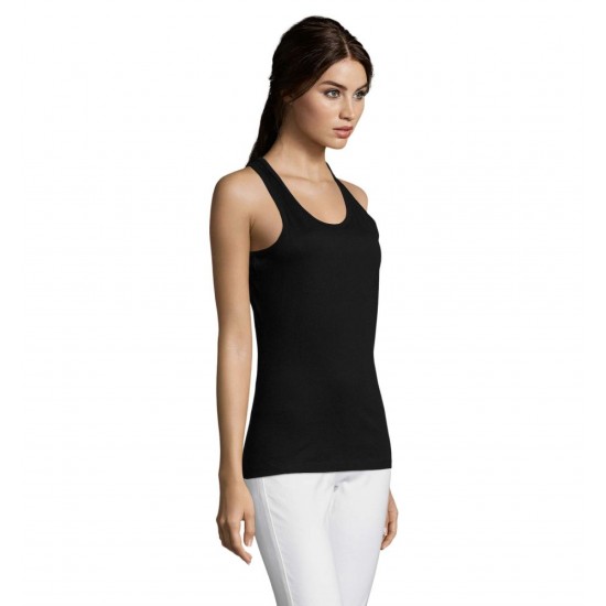 Майка жіноча SOL'S Justin насичений чорний - 01826309XL Майка жіноча SOL'S Justin насичений чорний - 01826309XL