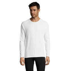 Лонгслів спортивний чоловічий SOL'S Sporty LSL білий - 020711023XL