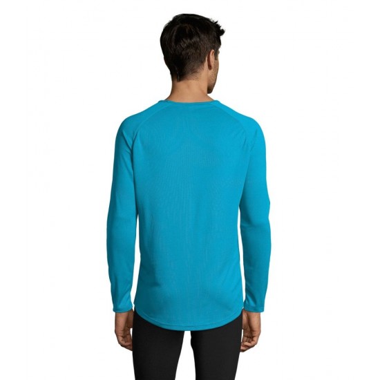 Лонгслів спортивний чоловічий SOL'S Sporty LSL морський - 02071321XXL