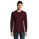 Лонгслів чоловічий SOL'S Imperial LSL темно-бордовий - 02074167S