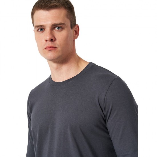 Лонгслів чоловічий SOL'S Imperial LSL графітовий - 02074381XL