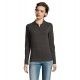 Лонгслів поло жіночий SOL'S Perfect LSL вугільний меланж - 02083348M Лонгслів поло жіночий SOL'S Perfect LSL вугільний меланж - 02083348M