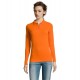 Лонгслів поло жіночий SOL'S Perfect LSL помаранчевий - 02083400S