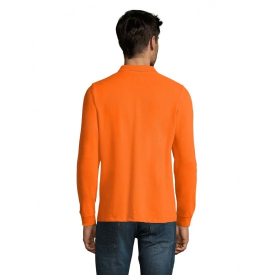 Лонгслів поло чоловічий SOL'S Perfect LSL помаранчевий - 020874004XL Лонгслів поло чоловічий SOL'S Perfect LSL помаранчевий - 020874004XL